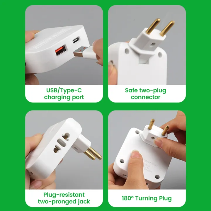 3%20in%201%20EU/US%20Power%20Socket%20Plug%20Adapter%20Foldable%20US%20To%20EU%20Travel%20Aadapters%20Power%20Converter%20KR%20Plug%20Electrical%20Socket%20AC%20Outlet%20-%20Image%202