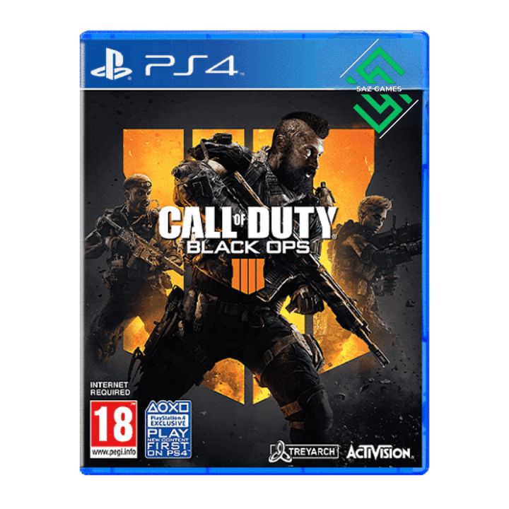Call of Duty: Black Ops 4 PS4 Disc – PlayStation 4 Game | Multiplayer ...