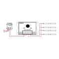 DC12‑24V 8A/30A Rotary LED Dimmer Switch Adjustable Brightness Controller for Car RV Boat Single‑Color LED Strip Light.