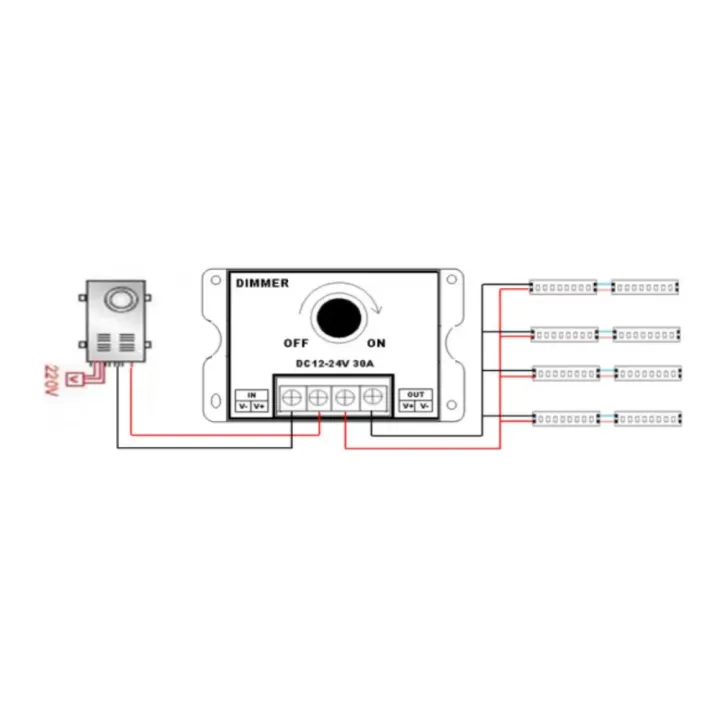 DC12%E2%80%9124V%208A/30A%20Rotary%20LED%20Dimmer%20Switch%20Adjustable%20Brightness%20Controller%20for%20Car%20RV%20Boat%20Single%E2%80%91Color%20LED%20Strip%20Light%20-%20Image%205