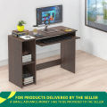 BLUEWUD Mallium Engineered Wood Study and Computer Laptop Table for Home or Office, WFH Desk with Keyboard Slider Storage Shelves for Adults Kids Students (Wenge). 