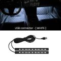 Car Neon Light Foot Light LED Interior Decoration Backlight Cigarette Lighter USB Atmosphere Lamp Vehicle Accessories. 