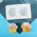 Home Decoration Crafts Molds Cute Cat Paw Candle Diy Silicone Mold Aromatherapy Candle Soap Making Resin Molds Accessories. 