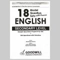 Secondary Level English | 18 model Question Sets | Edition 2024 |Tanka Nath Acharya | Krishna Prasad Paudel | Goodwill Publication. 