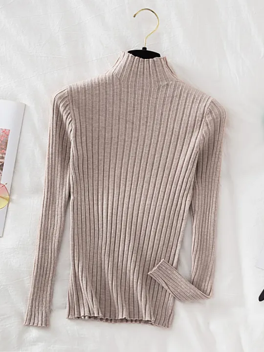 Croysier%20Pullover%20Ribbed%20Knitted%20Sweater%20Autumn%20Winter%20Clothes%20Women%202026%20High%20Neck%20Long%20Sleeve%20Slim%20Basic%20Woman%20Sweaters%20Tops%20-%20Image%205