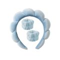 1/2/3PCS Stylish Washing Headband Set Wristbands Scrunchies Spa Bubble Headband for Washing Face Makeup Shower Skincare. 