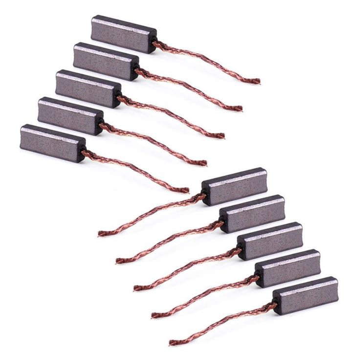New%2010/20pcs%20Carbon%20Brushes%20Wire%20Leads%20Generator%20Generic%20Electric%20Motor%20Brush%20Replacement%204.5%20x%206.5%20x%2020mm%20-%20Image%205