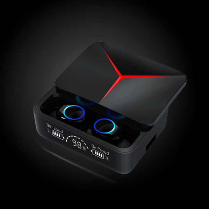 M90 Pro TWS Bluetooth 5.1 Wireless Earbuds with Charging Case Noise Cancelling In Ear Waterproof Headset