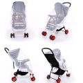 Full Cover Mosquito Net For Baby Stroller, Breathable Mesh Drawstring Mosquito Net For Baby Cradle Crib, Stroller, Cradle.