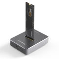 Blueendless M2 NVMe Docking Station M Key USB M 2 USB C SSD Case NVMe and NGFF HDD SSD Docking Station Solid.