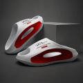 Summer New EVA Slippers for Bathroom, Anti Slip and Odor Proof Beach, Couple's Outerwear, Clip on Cold Slippers for Men.