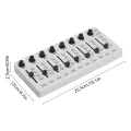 M-VAVE SMC-Mixer Wireless MIDI Controller Mixing Console BT Connection USB Controller Mixer for Most Electroacoustic Instruments. 