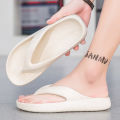 Summer men's slippers soft-soled beach sandals EVA fashion flip-flops indoor slippers outdoor pinch garden slippers size 38-45. 