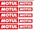 MOTUL LOGO STICKER FOR BIKES, CARS HELMETS, AND LAPTOPS - 12pc.. 
