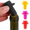 Silicone Bottle Stopper Bottle Cap Wine Cork Wine Pourer Stopper Silicone Bottle Cap Cute Top Hat Preservation Gel Cork Strip. 