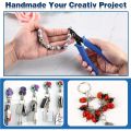 Split Ring Pliers Crimping Pliers Jewelry Jump Ring Jewelry Pliers For Opening Split Ring, Wire Flush Cutter Pliers Set. 