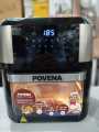 Povena Large Air Fryer, 12L Qt Air Fryers, 9 in 1 XL Air Fryer, 1700W Airfryer Oilless Cooker with LCD Touchscreen, Temp/Time Control for Bakes, Thaw, ETL Certified 1 Year Warranty. 