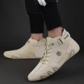 Men's Genuine Leather Shoes Ankle Boots 2023 Men Sneakers Outdoor Light Lace-Up Casual Shoes Fashion Loafers Winter Warm Boots.