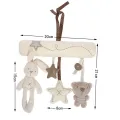 Bed Accessories Infant Toddler Rattles Toys For Baby Stroller Crib Soft Rabbit Bear Style Pram Hanging Toys Plush Appease Doll. 