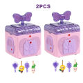 3D Maze Treasure Chest With Lock Key DIY Blind Box Play Unlock Game Educational Toys For Children Princess Girl Birthday . 