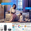 Tuya Smart WiFi BLE LED Ceiling Light AC 220V 24W RGBCW Round Ceiling Lamp Indoor Lighting APP Alexa Geogle Home Voice Control lightify. 