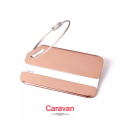 Caravan Crew Luggage Tag, Luggage Tag with a Minimalist Style, Good Quality Steel Loop.. 