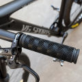 1pair Rubber Bicycle Handlebar Grips MTB Mountain Road Bike Grips BMX Fixie Bike Soft Grips Shockproof Bike Parts Accessories. 