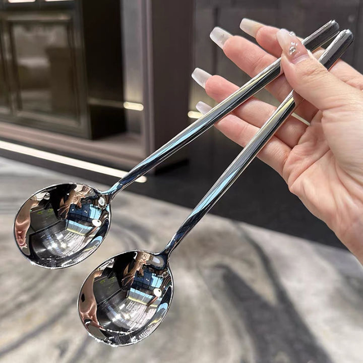Korean%20Style%20Stainless%20Steel%20Thickening%20Spoon%20Creative%20Long%20Handle%20Hotel%20Hot%20Pot%20Spoon%20Soup%20Ladle%20Home%20Kitchen%20Essential%20Tools%20-%20Image%203