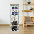 5 Tier Shoe Rack,Adjustable Shoe Rack,Multi Tier Foldable Shoe Organizer Rack Multifunctional Storage Free Standing Shoe Shelf,Multi Tier Shoe Rack Suit for Closet,Hallway Blue.