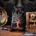 1pc/6pcs Velvet Tarot Oracle Cards Storage Bag Tarot Pouch Rune Dice Crystal Jewelry Bag Multiple Use Pouch Witch Divination. 