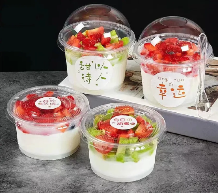 50/100Pcs%20250ML%20Disposable%20Salad%20Cup%20Transparent%20Plastic%20Dessert%20Cups%20Bowls%20Container%20with%20Dome/Flat%20Lids%20for%20Ice%20Cream%20Cupcake%20-%20Image%203