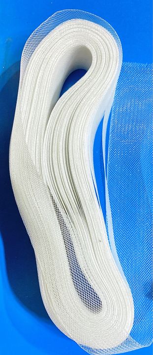 50 yard hard nylon size 2 inch Cancan strip horsehair braid cancan lace patti..