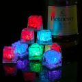 LED Ice Light Glowing Ice Cubes Touch Sensitive Lights Bar Atmosphere Light Lighting In Water For Juice Wine Drinking Glass. 
