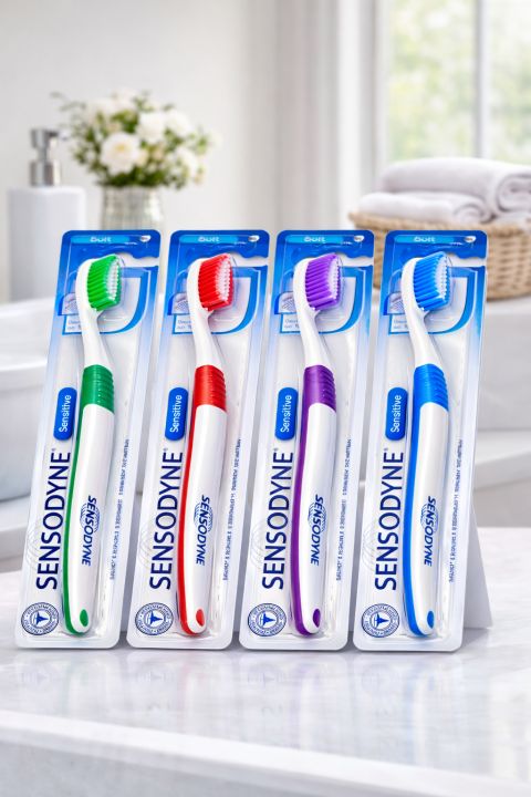Sensodyn Soft Single Toothbrush 4 Pcs Pack (gsb)