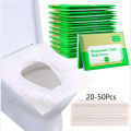 20-50Pcs Toilet Seat Covers Disposable Flushable Toilet Seat Covers Travel for Adults Kids Potty Training Travel Essential.