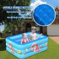 Inflatable Swimming Pool (130cm/75/56h)(150cm/120cm/56h)(180cm/130/56h)(210cm/140/60h)Kiddie Pool Durable Thickened Ocean World Design for everyone. 
