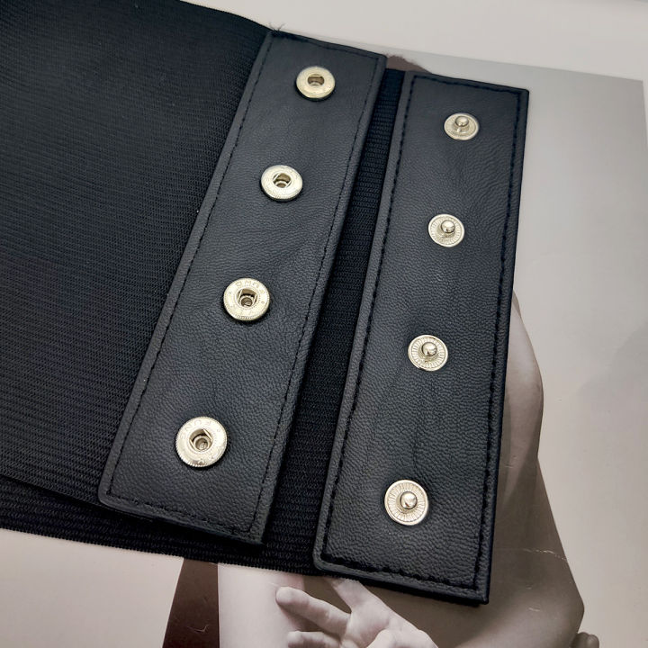 Plus%20Size%20Soft%20Leather%20Wide%20Y2K%20Black%20Elastic%20Corset%20Belt%20Female%20Stretch%20Cummerbunds%20Designer%20Belts%20For%20Women%20High%20Quality%20-%20Image%205