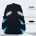 New Elementary School Students Schoolbag Boys 1-3-6 Grades 6-12 Years Old Lightweight Leisure CHILDREN'S Shoulder Bag Large Capa. 