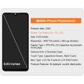 6.53'' For  Redmi 9A Display LCD Touch Screen Digitizer For Redmi 9C LCD Replacement Parts With Frame. 