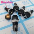 New 5 Pieces for 125V/15A 250V/10A 5x20mm Electrical Screw Cap Panel Mounted Fuse Holders Popular. 