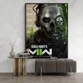 C-Call Of D-Duty game Poster Sticky Posters Retro Kraft Paper Sticker DIY Room Bar Cafe Aesthetic Art Wall Painting. 