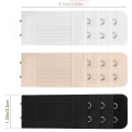 9pcs Bra Extenders 2 Hooks 3 Rows  Women'S  And Comfortable Elastic Adjustable Back Buckle Hooks Bra Strap Extenders Bra Buckles. 