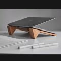 Wooden Laptop Stand - Portable Laptop Stands for Table -  Adjustable Laptop Stand for Office - Non-slip Laptop Stand Mount Raiser for laptop. 