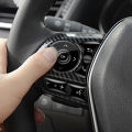 Car Steering Wheel Button Cover For Toyota RAV4 XA50 Corolla E210 Camry Corolla Cross 2019 2020 2021 2022 2023 2024 Accessories.