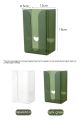 Light Luxury Face Wash Towel Storage Box, Tissue Box, Wall Mounted Kitchen, Bathroom, Toilet, Bathroom, Upside Down Suction Pape.
