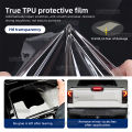 TPU Tail Light Protective Film for Ford Ranger T9 2023 2024 2025 Smoke Black Clear Anti Scratch Rear Lamp Sticker Accessories. 