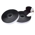 1/2/5M Hook and Loop Strips with Glue Strong Self Adhesive Fastener Double-Side Mounting Tapes for DIY Craft 20-50mm Black. 