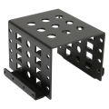 2.5in HDD Mounting Rack Aluminium Alloy Hollow Design High Hardness 2.5in Hard Drive Cage for 2.5in IDE HDD SSD Mounting Rack. 