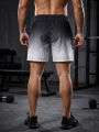 Men's Gym Workout Running Shorts with Zipper Pockets Mesh Liner Summer Sports Athletic Quick Dry Stretchy Shorts Swim Trunks. 