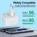 IPHONE Original 50W USB-C+C Power Adapter USB C to Lightning Cable. 